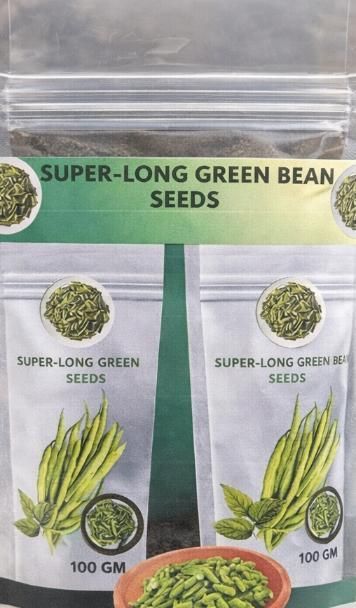 Super-Long Green Bean Seeds (Pack of 1)