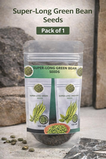 Super-Long Green Bean Seeds (Pack of 1)